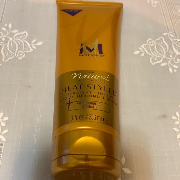 MOTIONS FOR NATURAL TEXTURES LEAVE IN CONDITIONER HEAT STYLES STRAIGHT FINISH - Picture 2 of 8